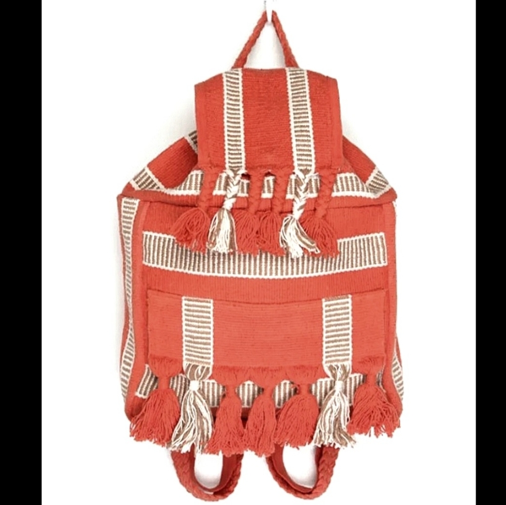 Urban Outfitters Ecote Woven Baja Backpack - Picture 1 of 8